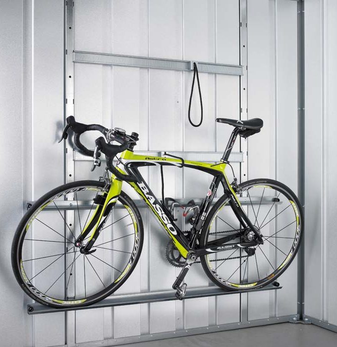 fahrradset für garagen und gerätehäuser